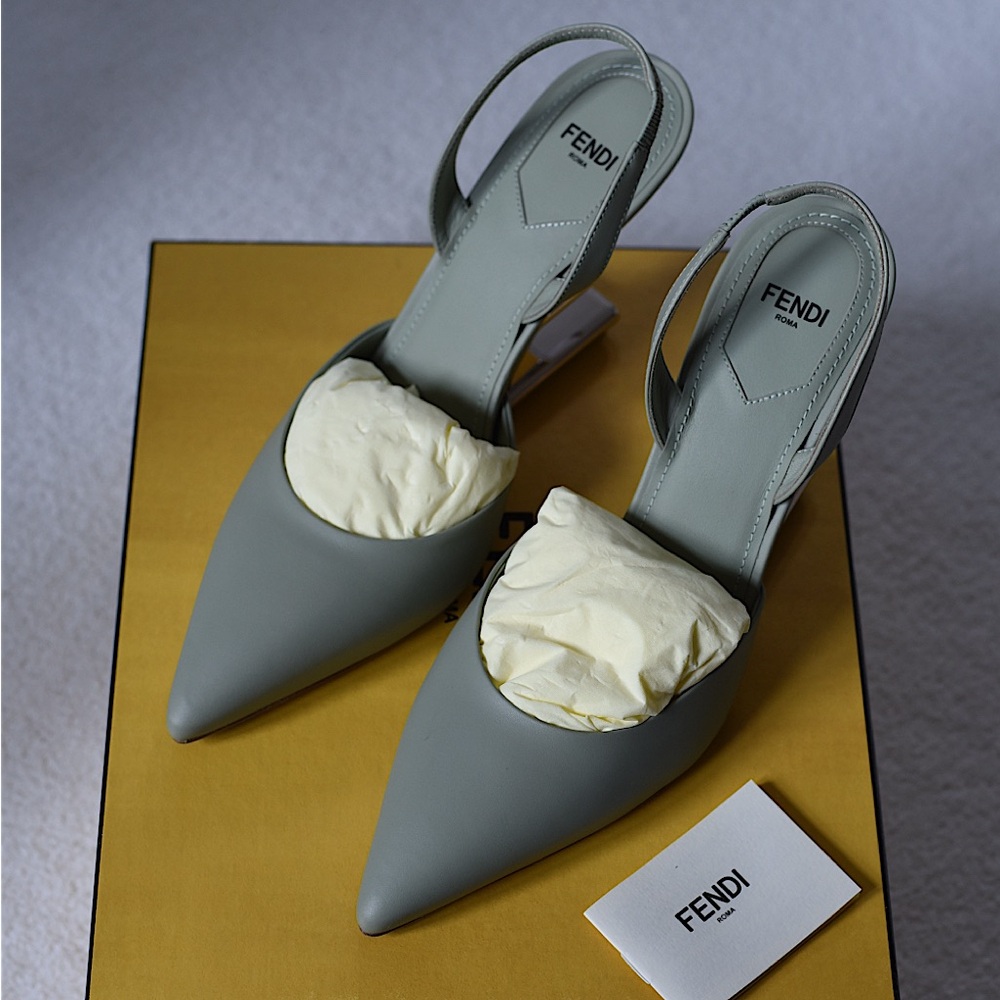 Fendi First Slingback Heels
